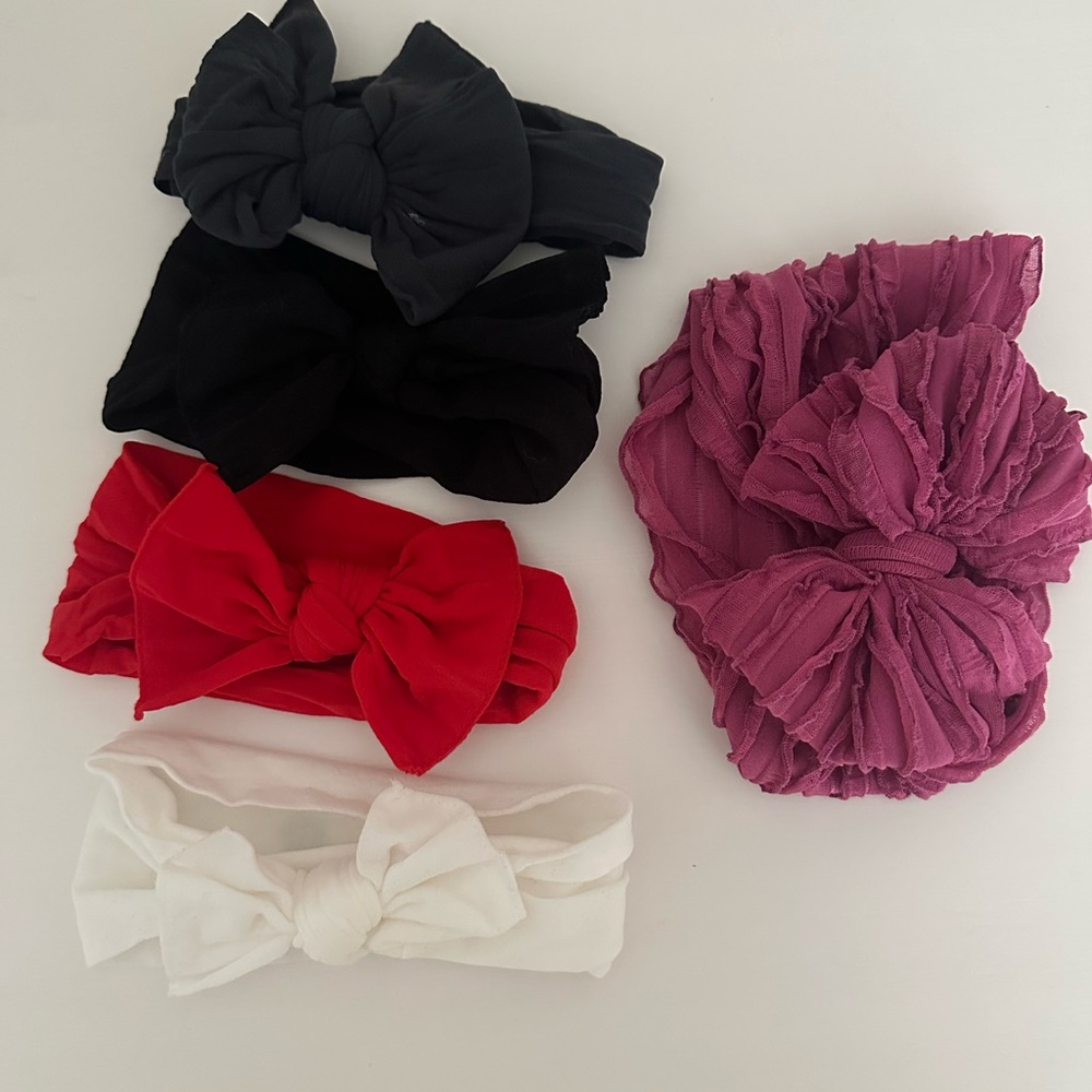 Baby Bling. Headband bows for bay